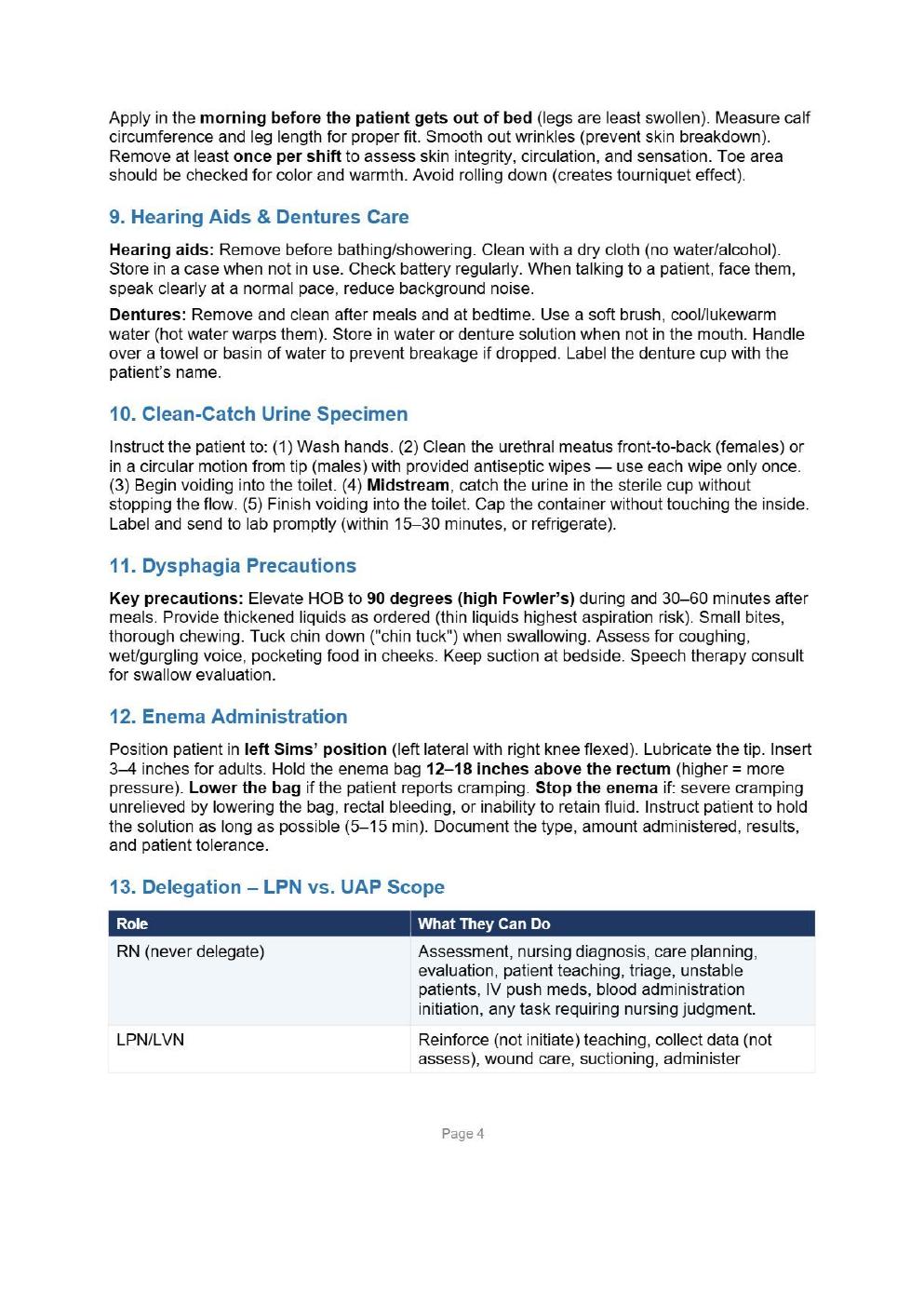 Preview page 6 of NSG 4800 Comprehensive Exam Study Guide Summer 2026