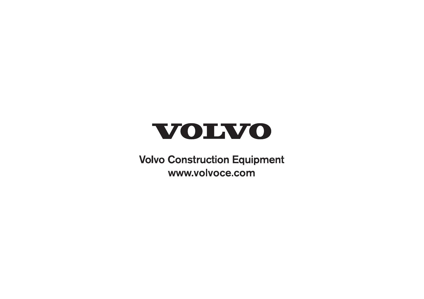 Preview page 3 of Volvo ECR88D Excavator Parts Catalog Manual