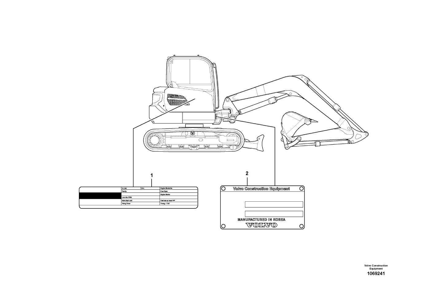 Preview page 5 of Volvo ECR88D Excavator Parts Catalog Manual