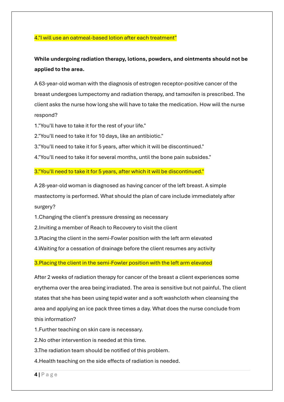 Preview page 4 of RNSG 1517 PROTECTION AND REGULATION  SEMESTER 1 EXAM