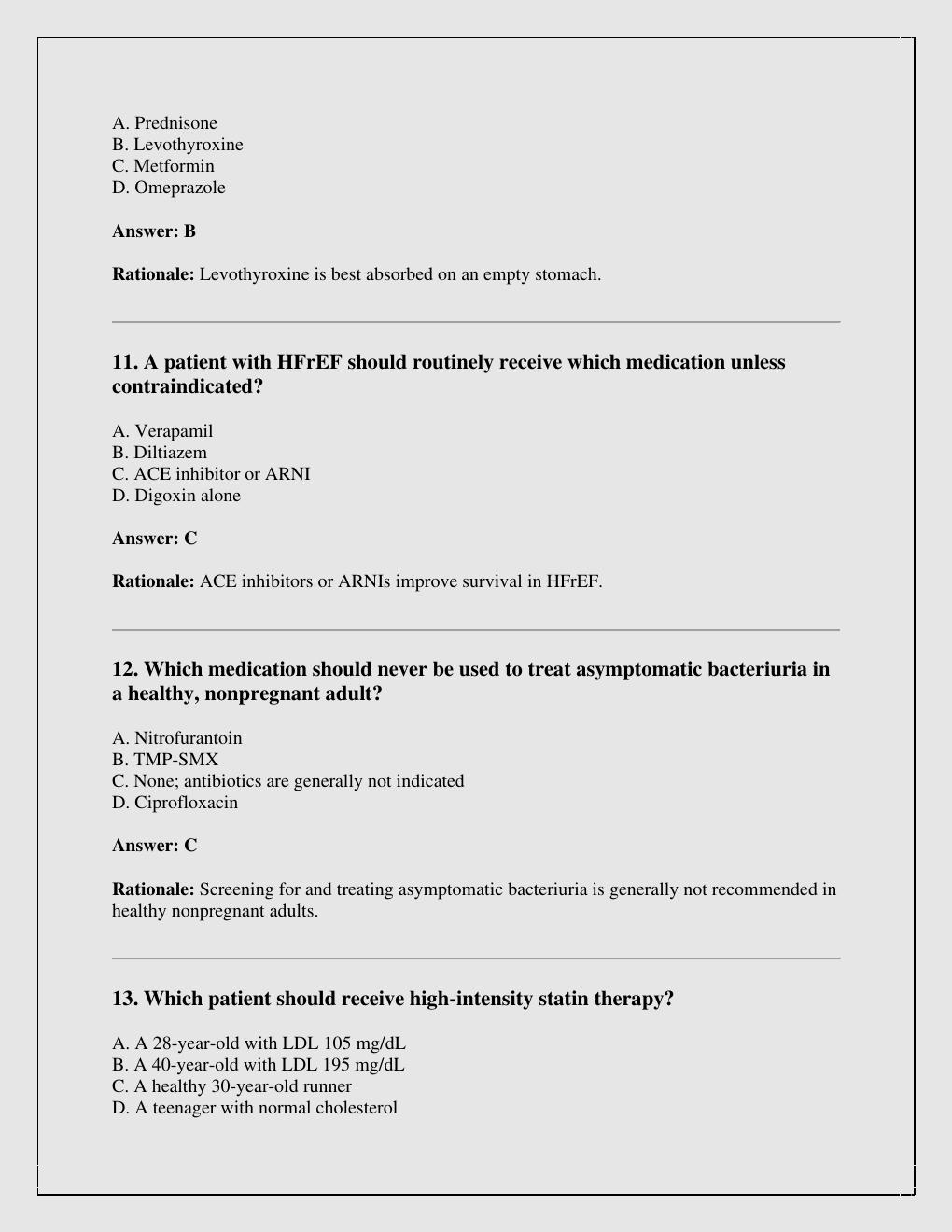 Preview page 4 of NR 566 Advanced Midterm Practice Exam verified with correct answers  2026/2027 version A+ Graded