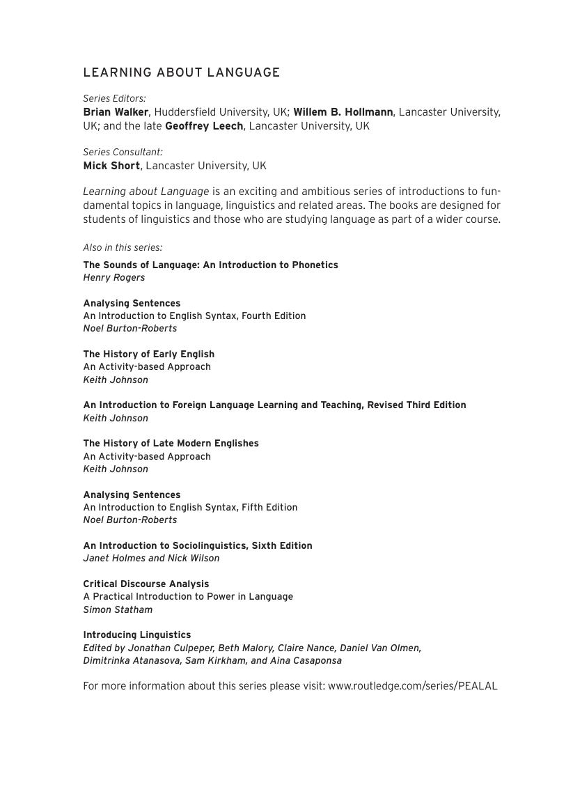 Preview page 3 of eBook [PDF] Introducing Linguistics By Jonathan Culpeper, Beth Malory