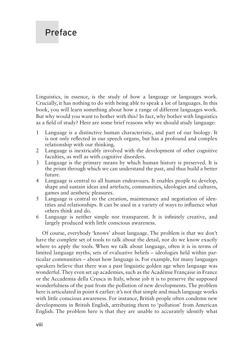 Preview page 9 of eBook [PDF] Introducing Linguistics By Jonathan Culpeper, Beth Malory