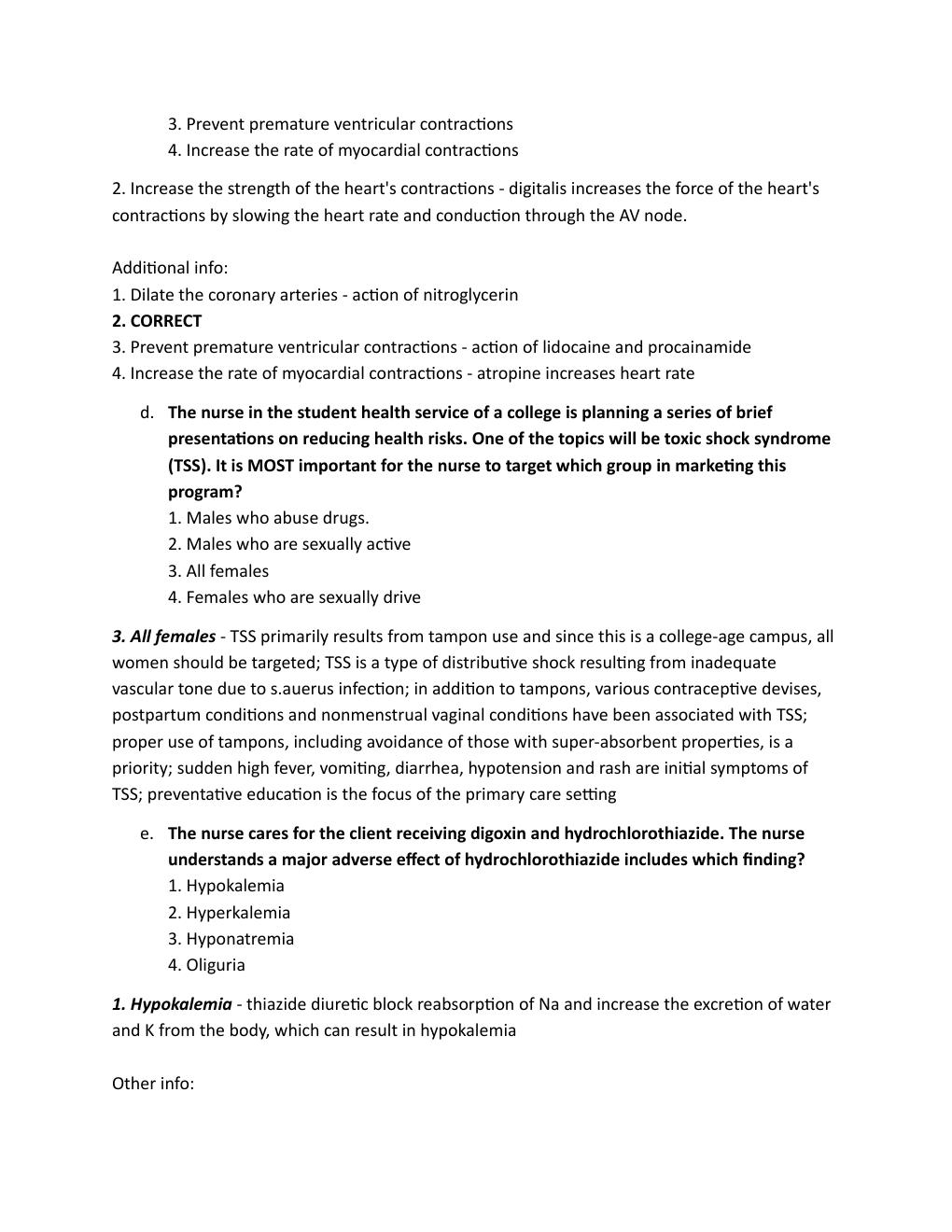 Preview page 2 of CARDIOVASCULAR SYSTEM