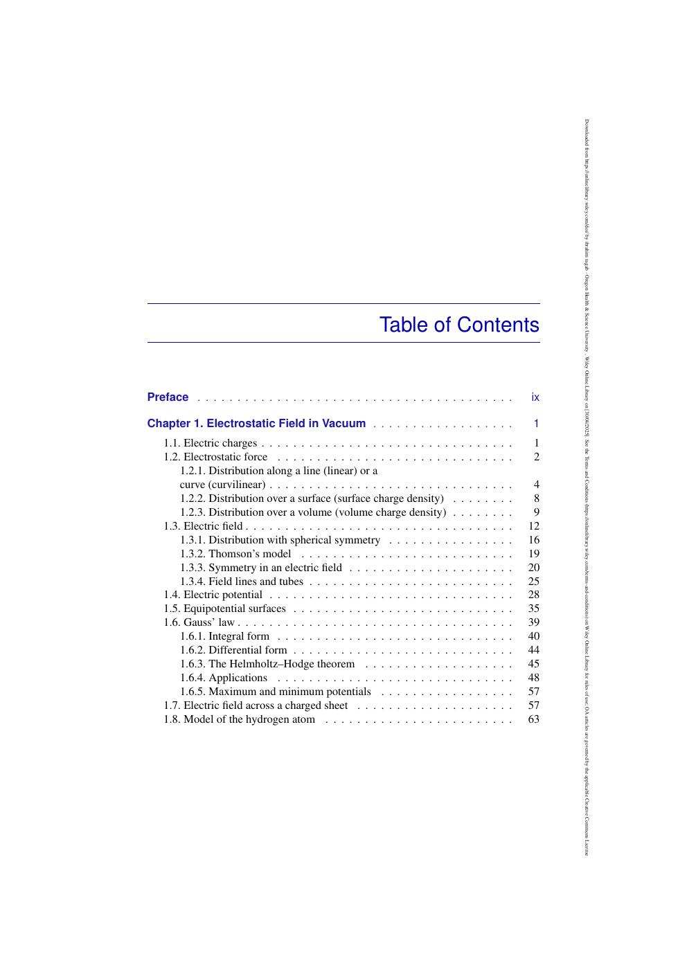 Preview page 6 of eBook [PDF] Introduction to Classical Electrodynamics 1 By Boucif Abdesselam