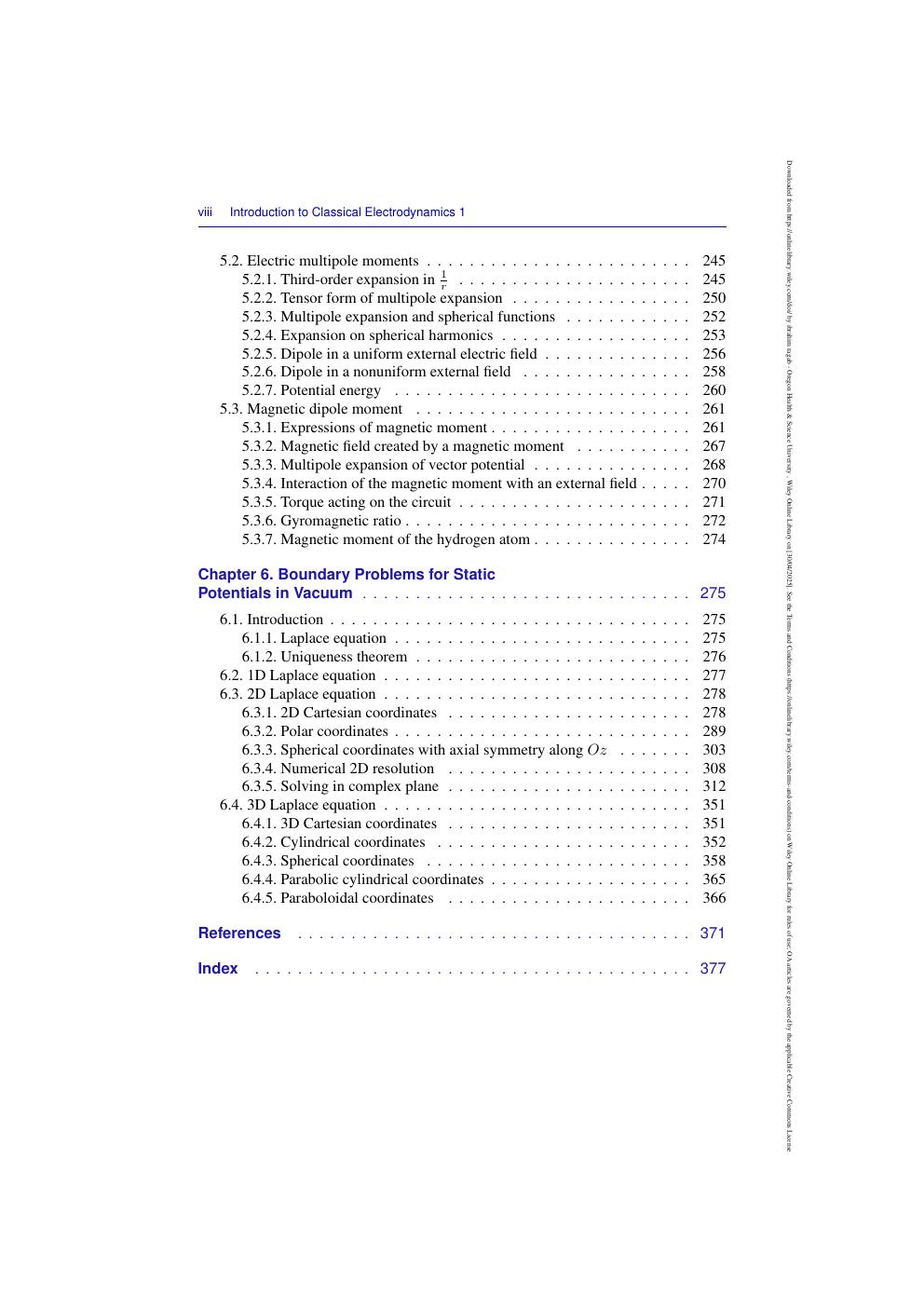 Preview page 9 of eBook [PDF] Introduction to Classical Electrodynamics 1 By Boucif Abdesselam