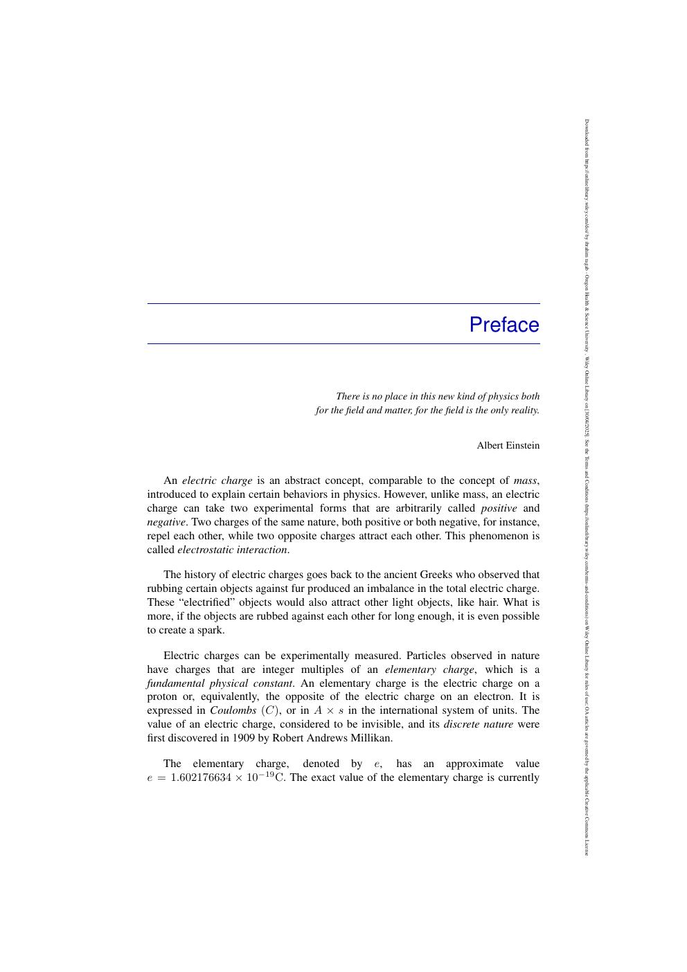 Preview page 10 of eBook [PDF] Introduction to Classical Electrodynamics 1 By Boucif Abdesselam