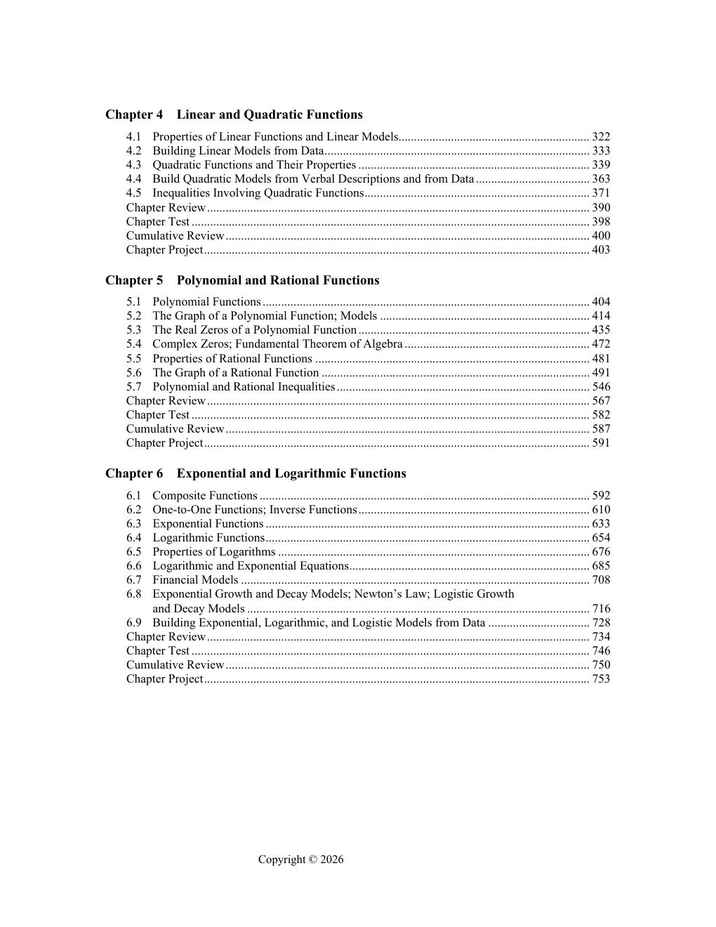 Preview page 5 of Solutions Manual For Algebra and Trigonometry Enhanced with Graphing Utilities 9th Edition By Michael Sullivan
