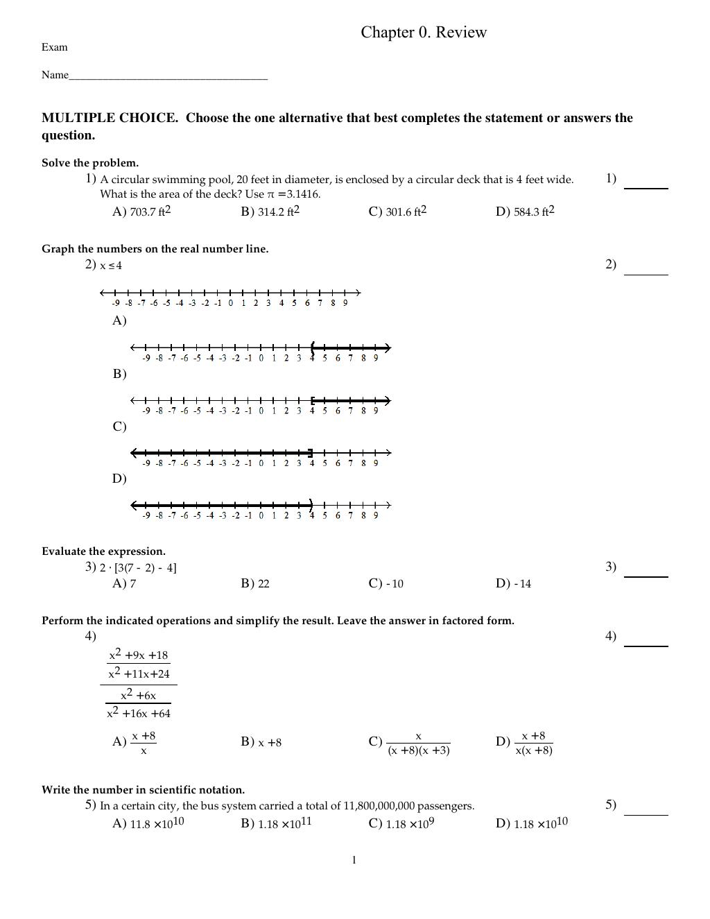 Preview page 3 of Test Bank for Algebra and Trigonometry Enhanced with Graphing Utilities 9th Edition By Michael Sullivan