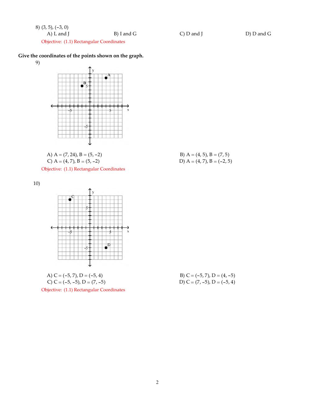 Preview page 5 of Test Bank for Precalculus 12th Edition By Michael Sullivan