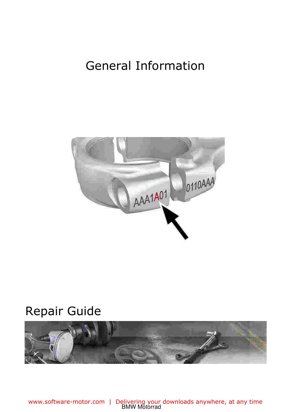 Preview page 2 of BMW R 1250 GS K50 12 Workshop Service Manual