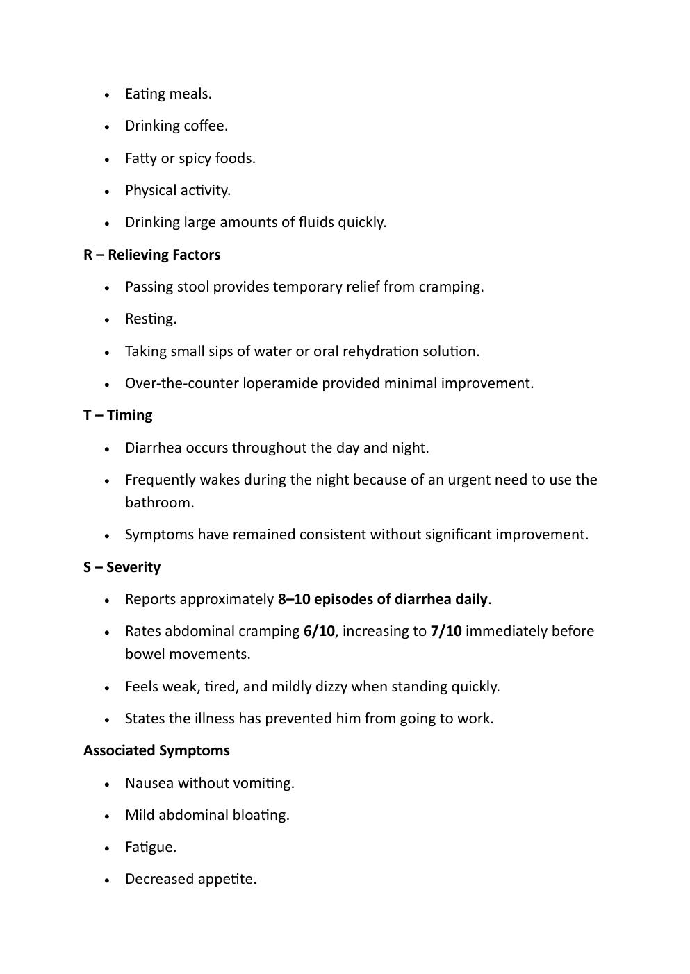 Preview page 5 of IHUMAN CASE STUDY. 42-YEAR OLD, DAN JONES. REASON FOR  ENCOUNTER: DIARRHEA.   EXAM STUDY GUIDE. GRADED A+.   LATEST 2026