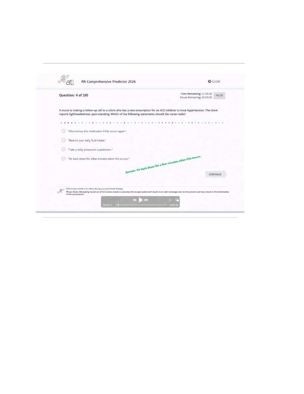 Preview page 4 of ATI RN Comprehensive Predictor Exit Exam  2026/ with screenshots Questions and correct  verified answers. Guaranteed pas
