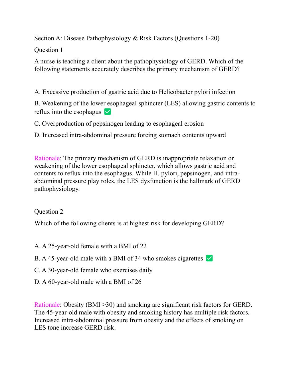 Preview page 5 of ATI RN Comprehensive Predictor Exit Exam  2026/ with screenshots Questions and correct  verified answers. Guaranteed pas