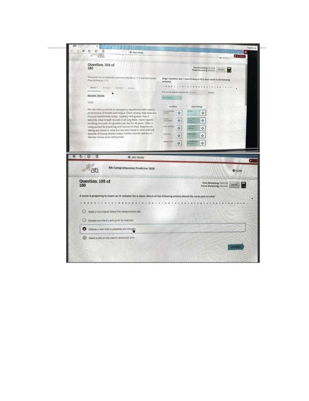 Preview page 4 of ATI RN Comprehensive Predictor Exit Exam  2026/ with screenshots Questions and correct  verified answers. Guaranteed pas