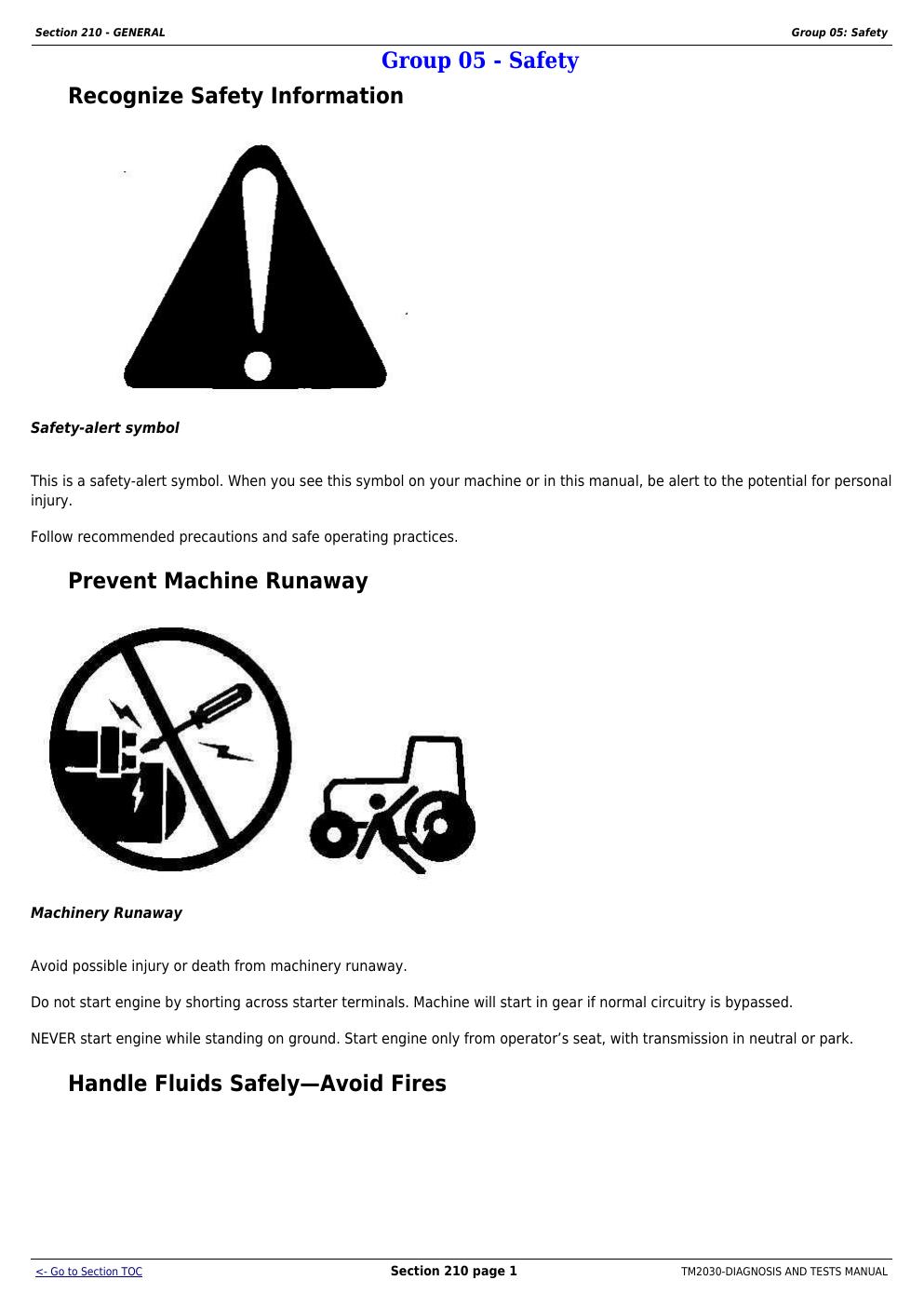 Preview page 9 of John Deere 7610 7710 7810 Tractor Operation Test Manual