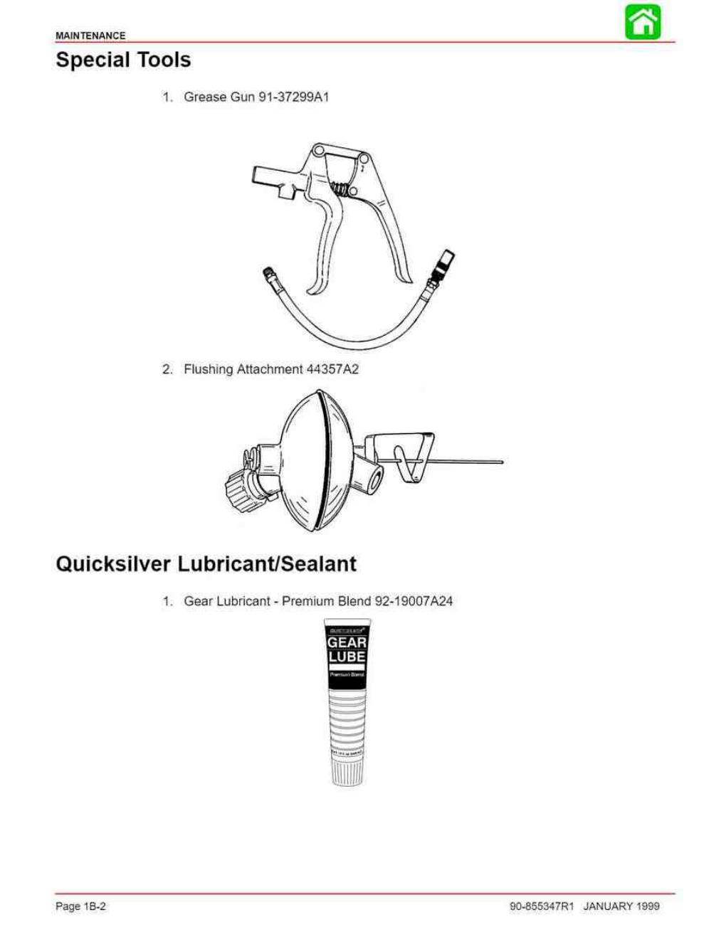 Preview page 9 of Mercury 115 135 150 175 OPTIMAX Service Manual