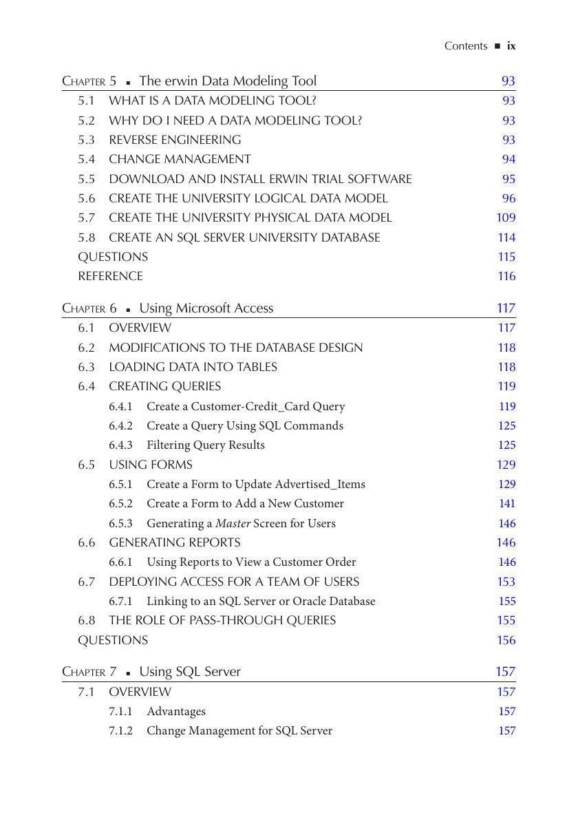 Preview page 10 of eBook [PDF] A Practical Guide to Database Design 2nd Edition By Hogan, Rex