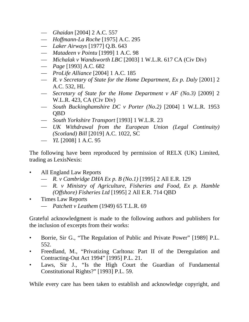 Preview page 10 of Administrative Law 9th Edition By Craig, Paul