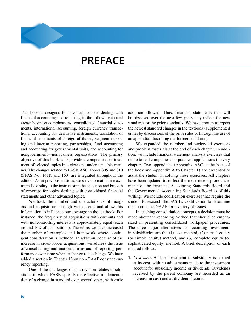 Preview page 6 of Advanced Accounting 7th Edition By Debra C Jeter, Paul K Chaney