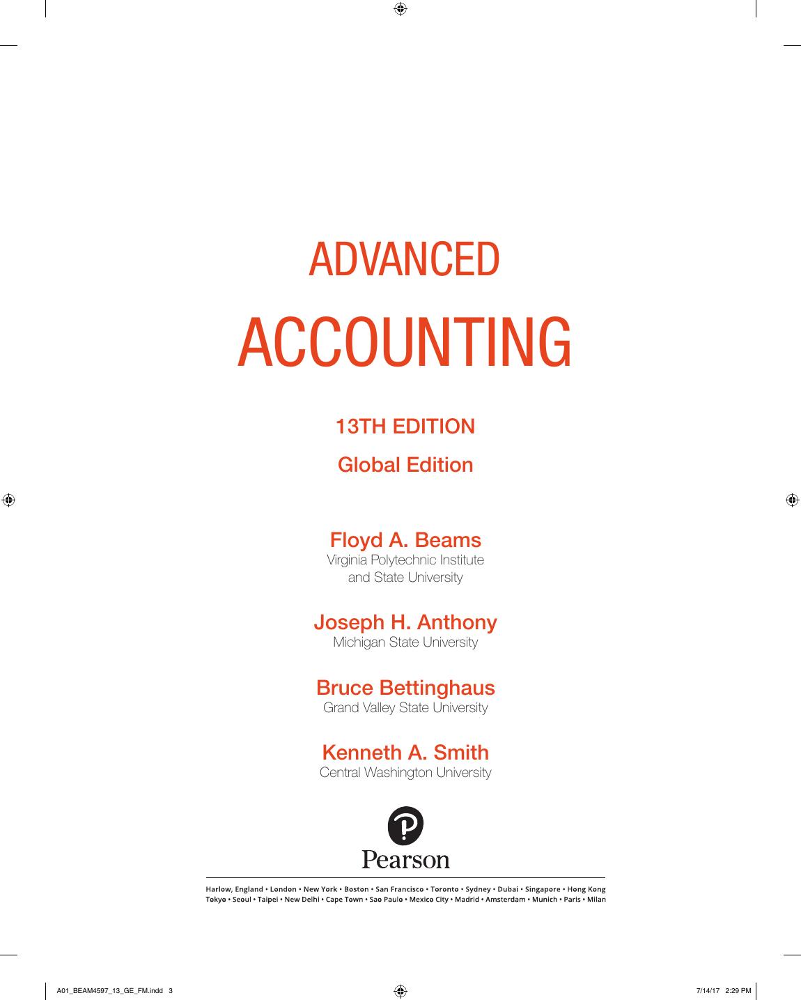 Preview page 4 of Advanced Accounting 13th Global Edition By Beams, Floyd A
