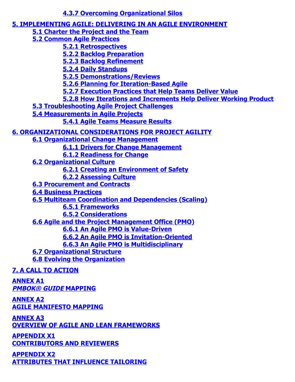 Preview page 7 of eBook EPUB PDF Agile Practice Guide By Project Management Institute