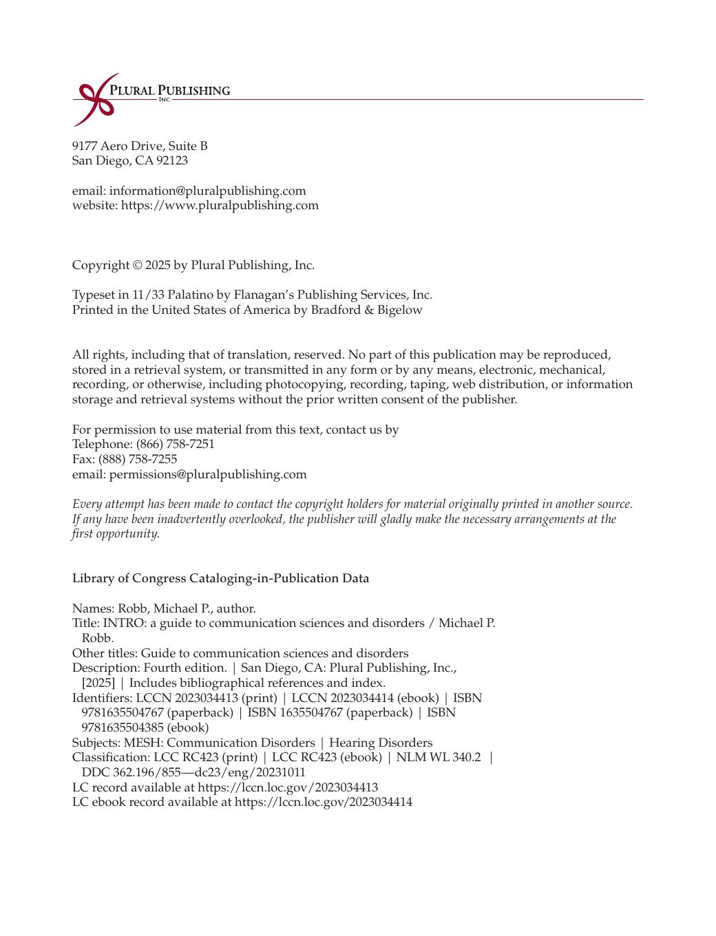 Preview page 4 of eBook PDF INTRO A Guide to Communication Sciences and Disorders 4th Edition By Michael Robb