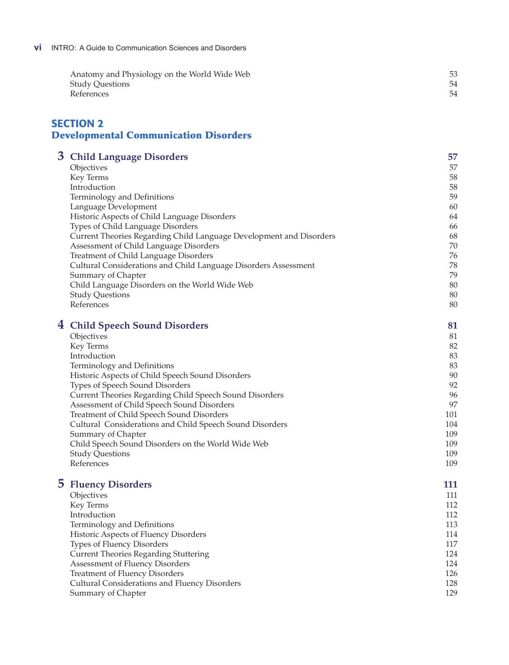 Preview page 6 of eBook PDF INTRO A Guide to Communication Sciences and Disorders 4th Edition By Michael Robb