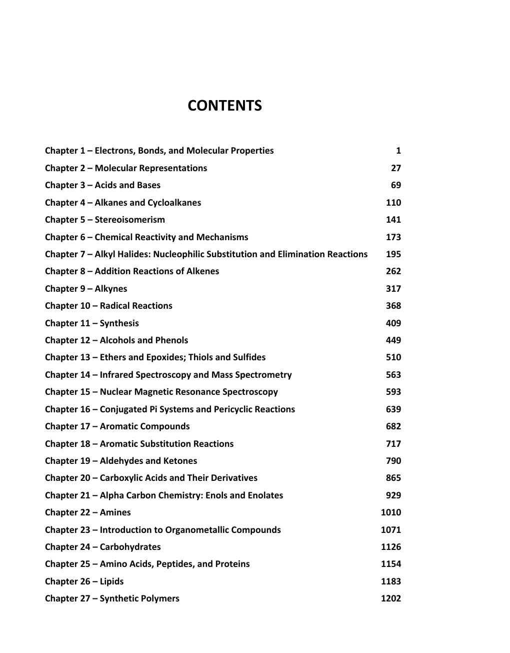 Preview page 5 of Solutions Manual for Organic Chemistry by David Klein 4th Edition Includes Appendices! ALREADY RATED A+ 100% CORRECT ANS