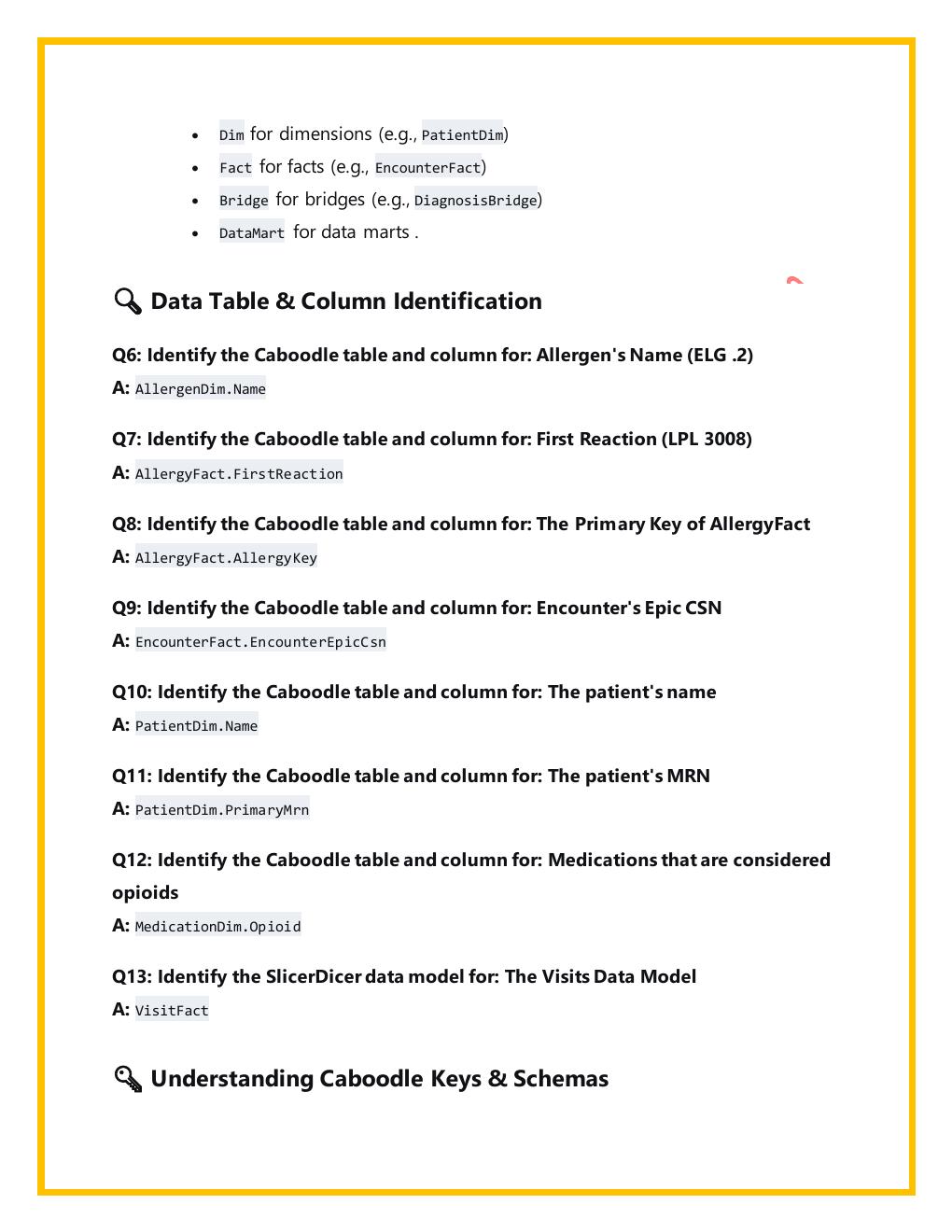 Preview page 2 of CDW110v Caboodle Data Model Fundamentals Exam 2023 Study Guide  | Complete Question Bank with 300+ Real Exam Questions a