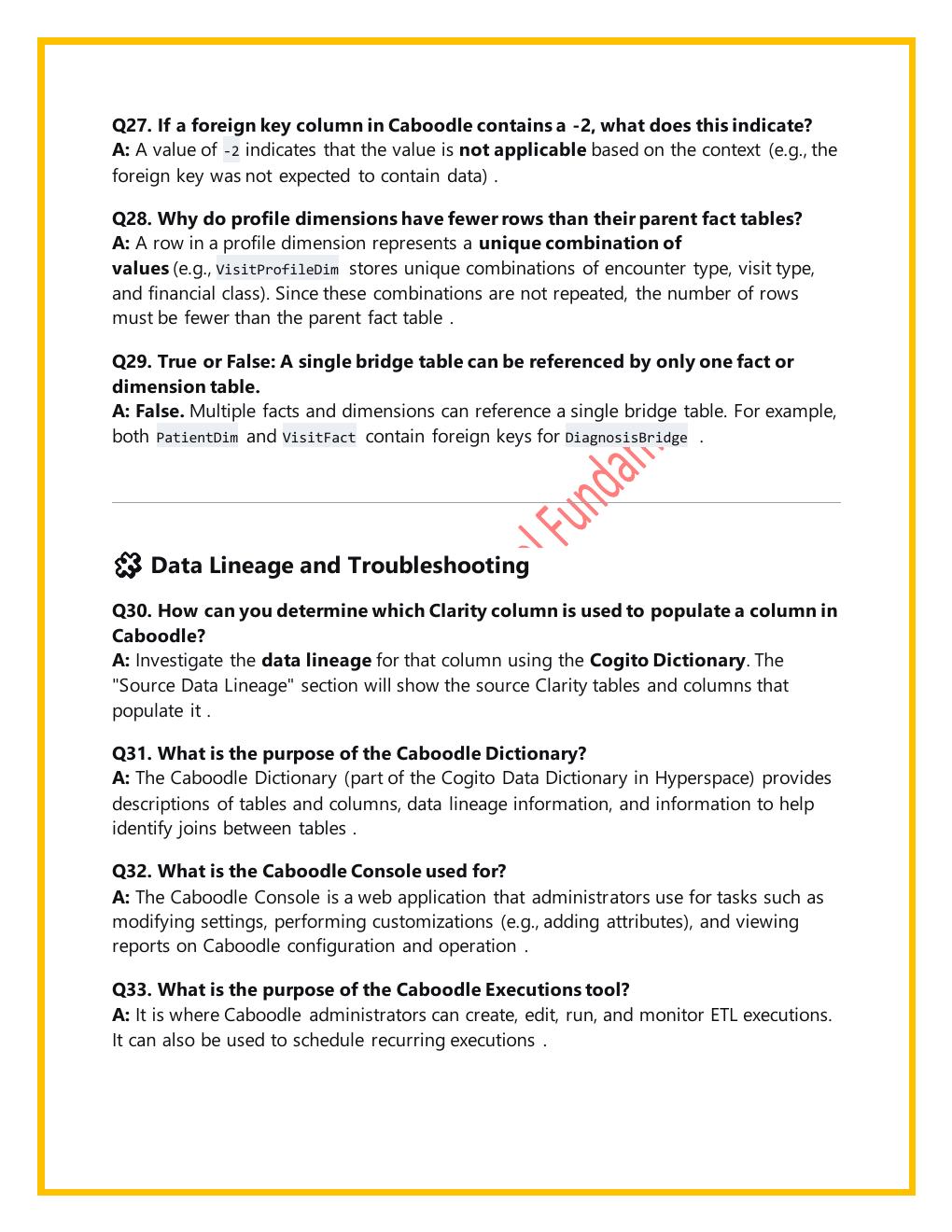 Preview page 5 of CDW110v Caboodle Data Model Fundamentals Exam 2023 Study Guide  | Complete Question Bank with 300+ Real Exam Questions a