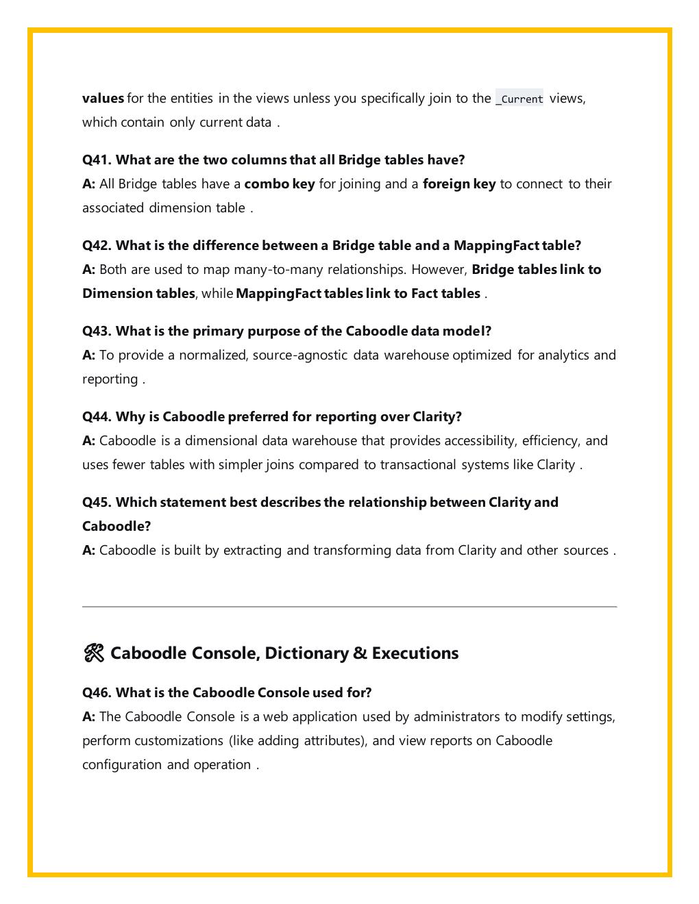 Preview page 7 of CDW110v Caboodle Data Model Fundamentals Exam 2023 Study Guide  | Complete Question Bank with 300+ Real Exam Questions a