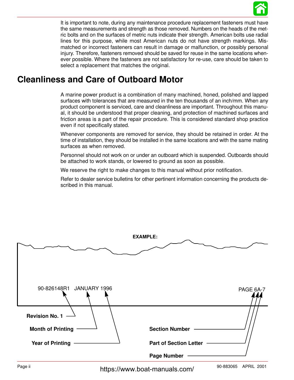 Preview page 3 of MERCURY 40/50/60 4-Stroke EFI Engines Service Manual