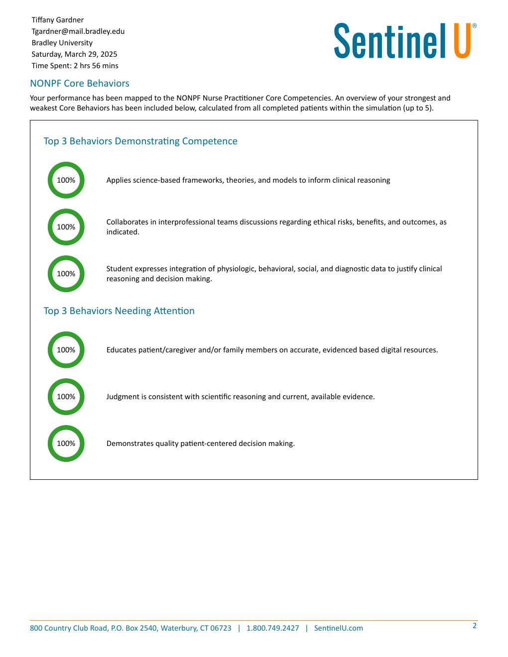 Preview page 2 of Simulation Sentinel U: Patient- Ramone Garcia| ADVANCED PRACTICE SERIES® Activity Report: Pediatric Mental Health_ Compl