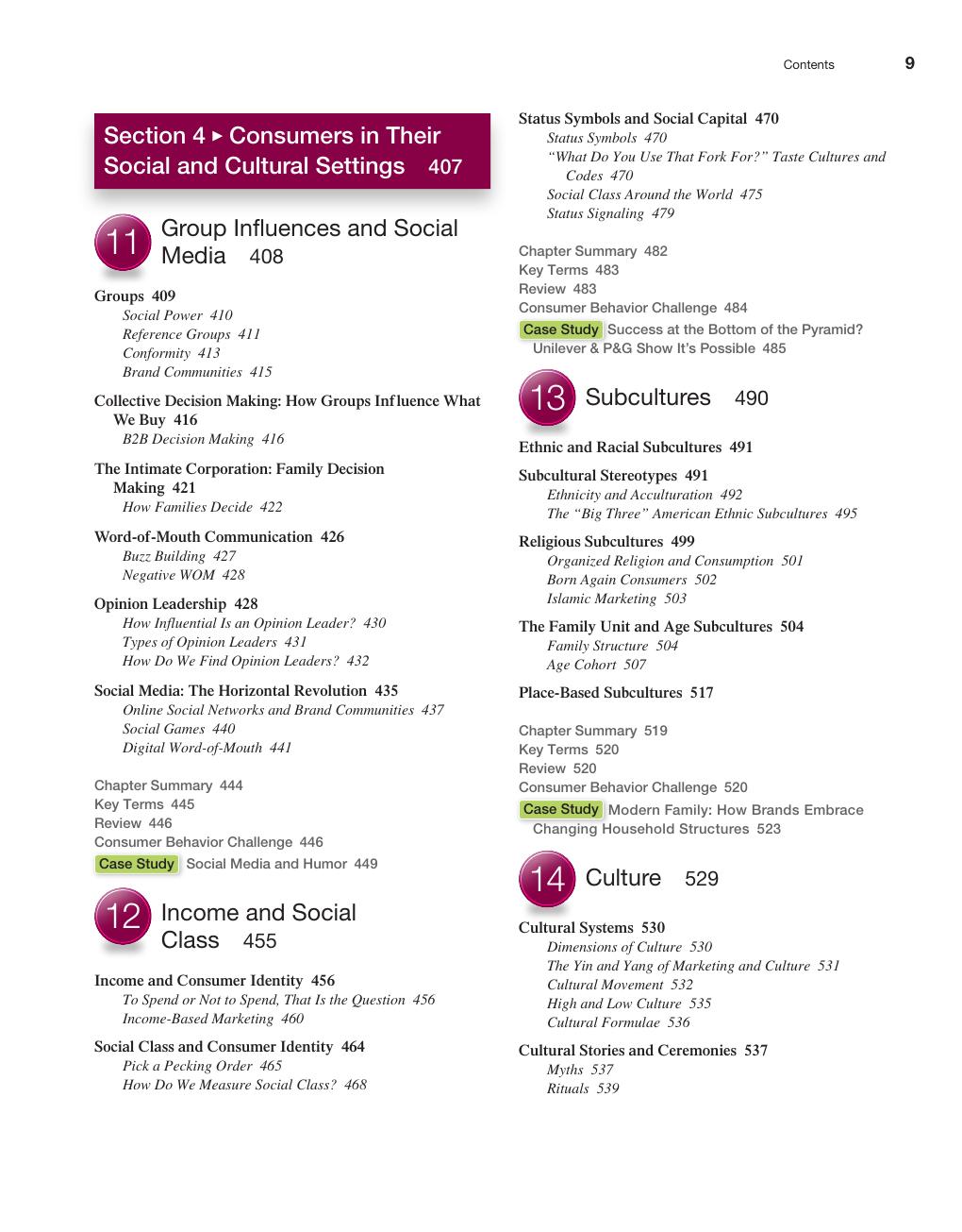 Preview page 9 of Consumer Behavior Buying Having and Being 13th Global Edition By Michael Solomon