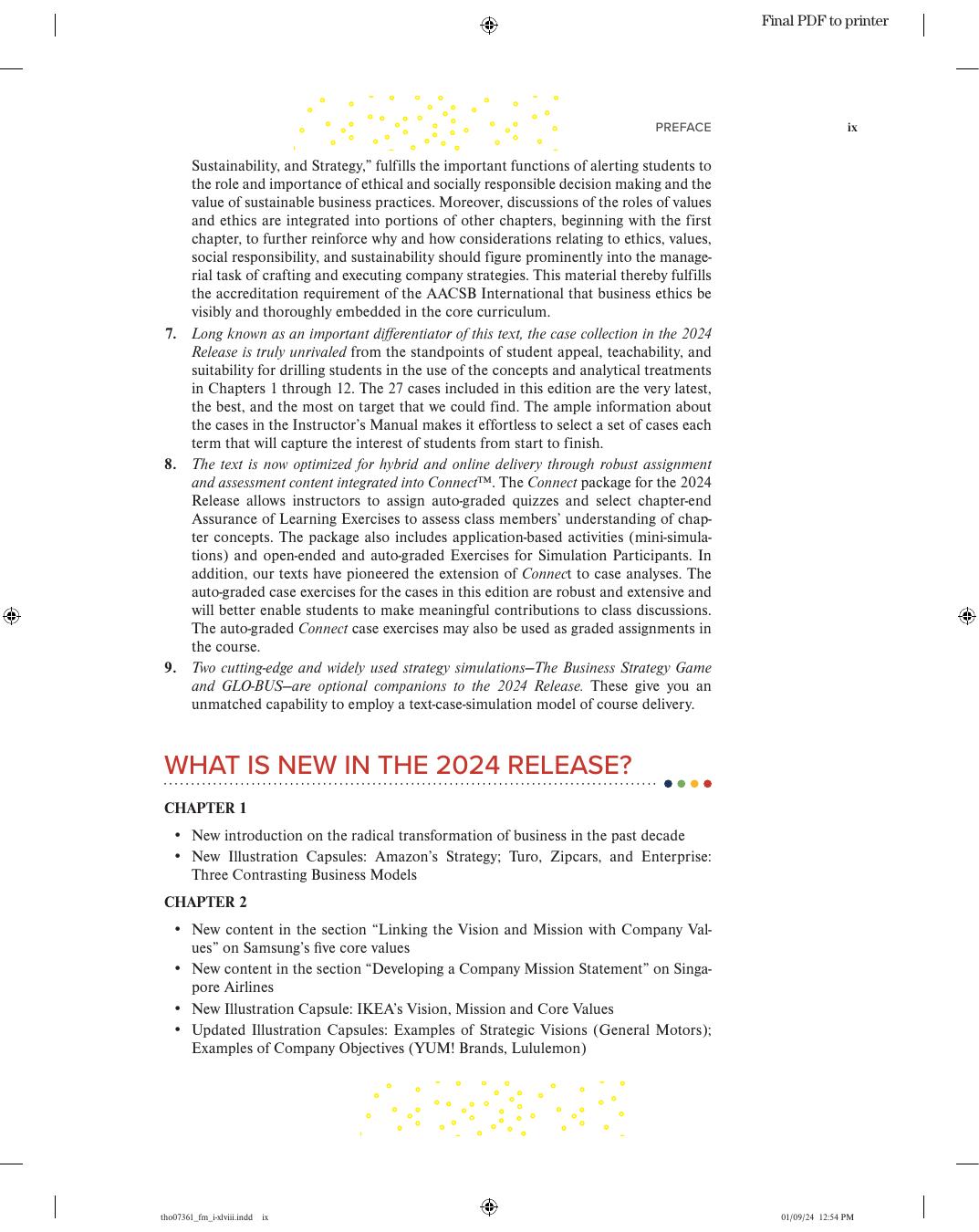Preview page 10 of Crafting & Executing Strategy The Quest for Competitive Advantage Concepts and Cases 2024 Release By Arthur Thompson
