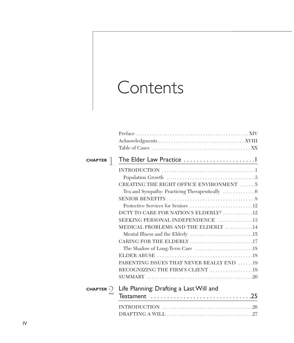 Preview page 5 of eBook PDF Elder Law 1st Edition By Nancy Gallo