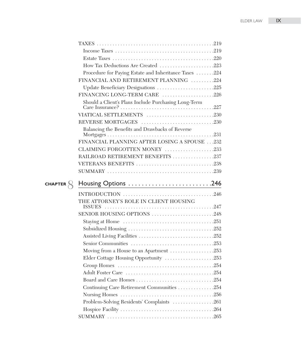 Preview page 10 of eBook PDF Elder Law 1st Edition By Nancy Gallo