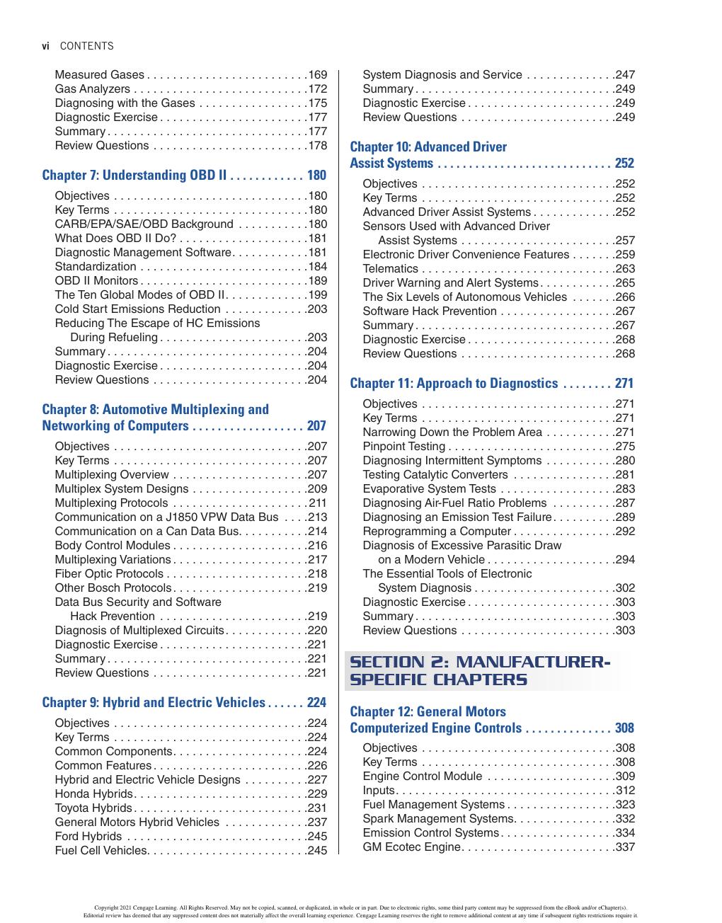 Preview page 8 of eBook PDF Computerized Engine Controls 11th Edition By Steve V. Hatch
