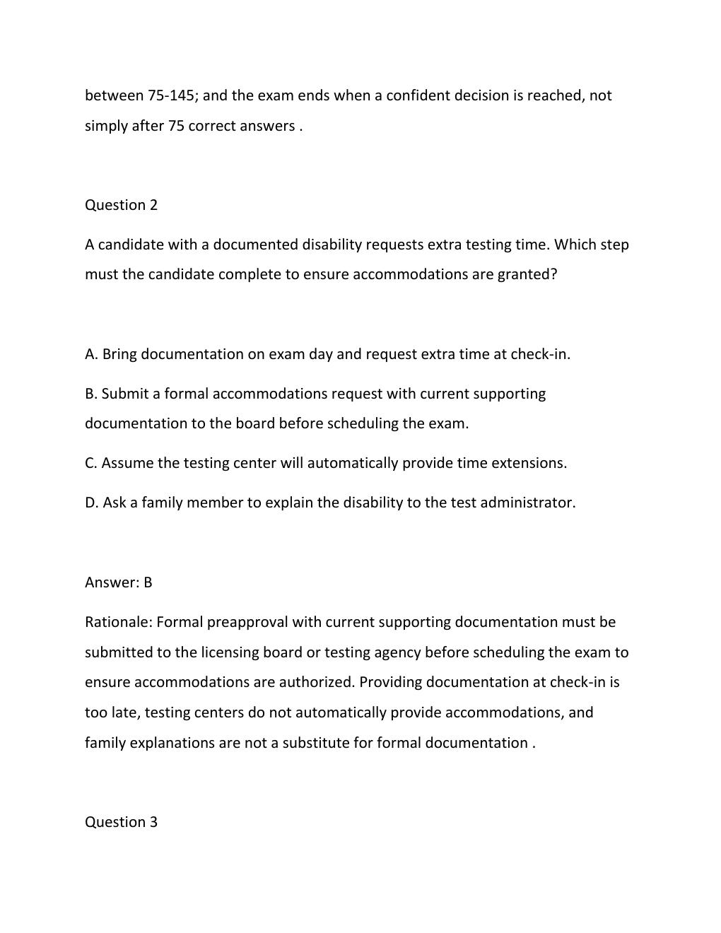 Preview page 2 of Saunders comprehensive review  examination 9th edition by silvestri chapter 1-44.......