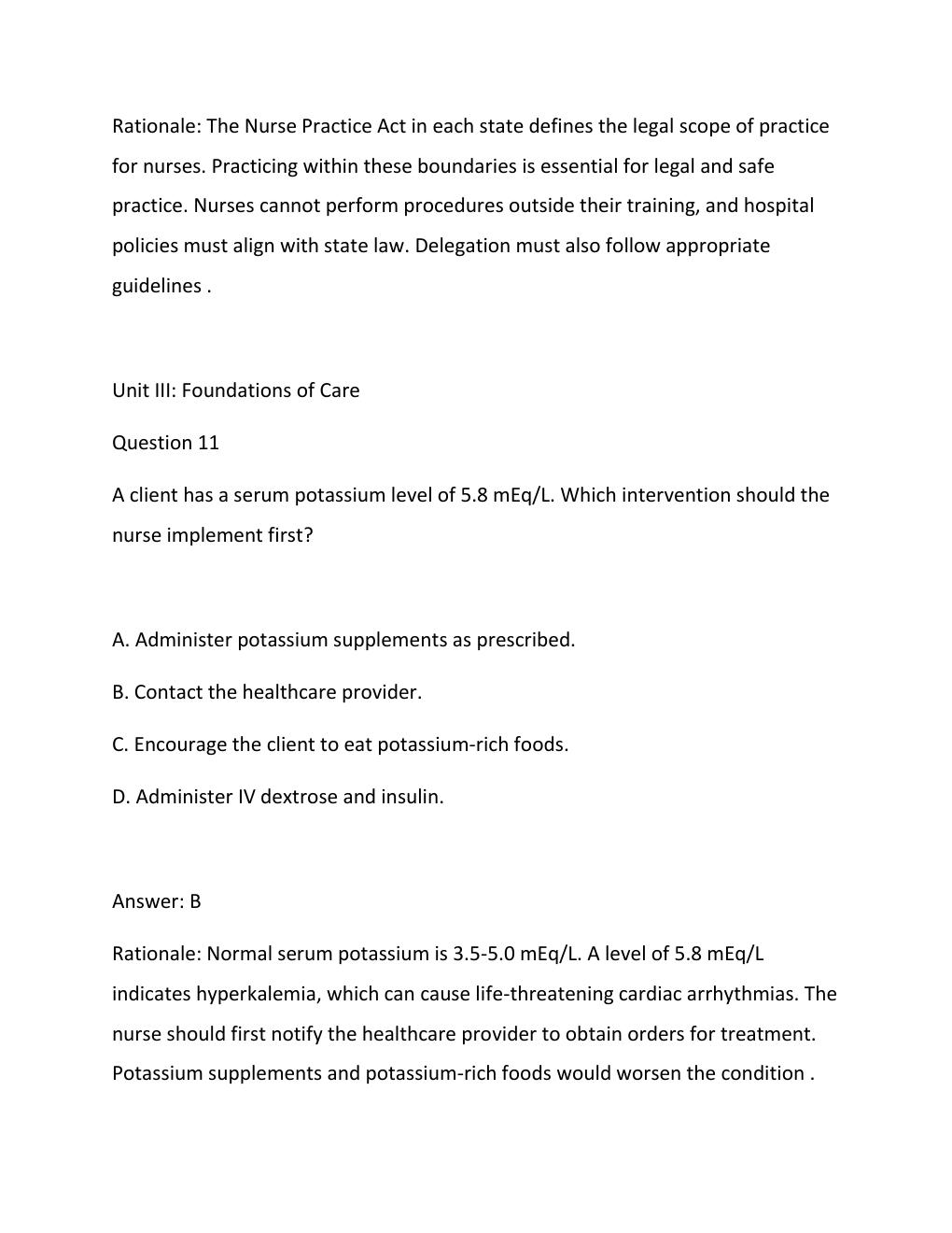 Preview page 9 of Saunders comprehensive review  examination 9th edition by silvestri chapter 1-44.......