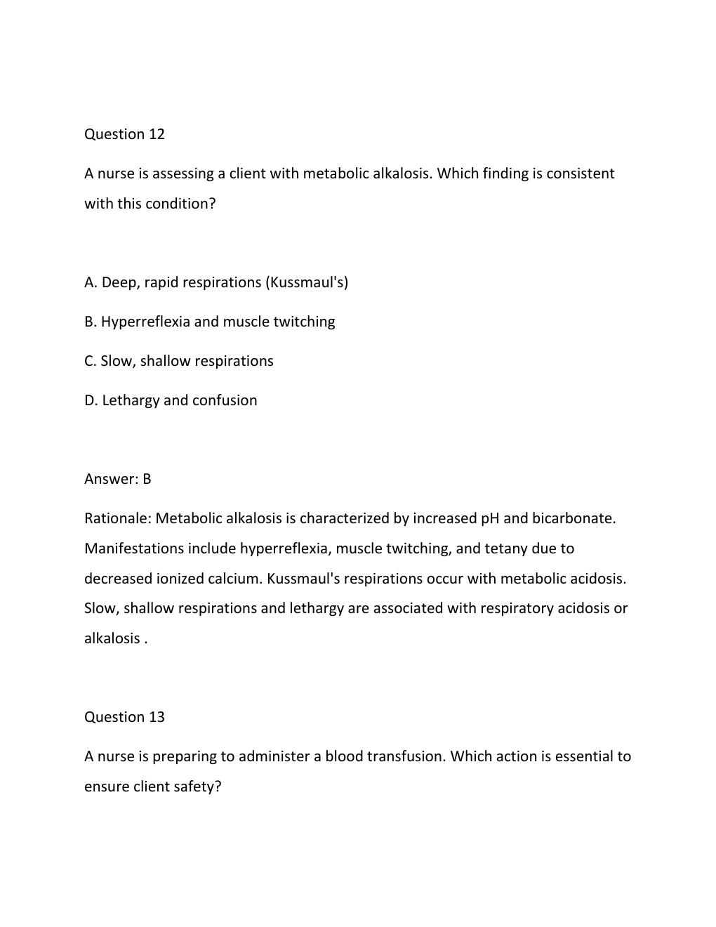 Preview page 10 of Saunders comprehensive review  examination 9th edition by silvestri chapter 1-44.......