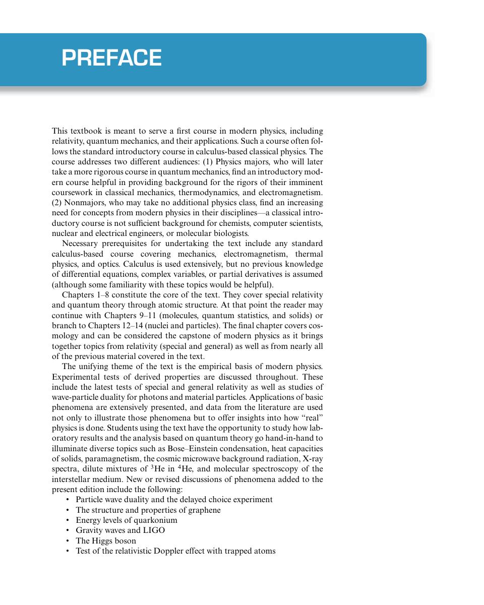 Preview page 7 of eBook PDF Modern Physics 4th Edition By Kenneth S. Krane