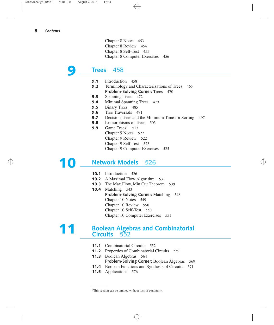 Preview page 10 of Discrete Mathematics 8th Global Edition By Richard Johnsonbaugh