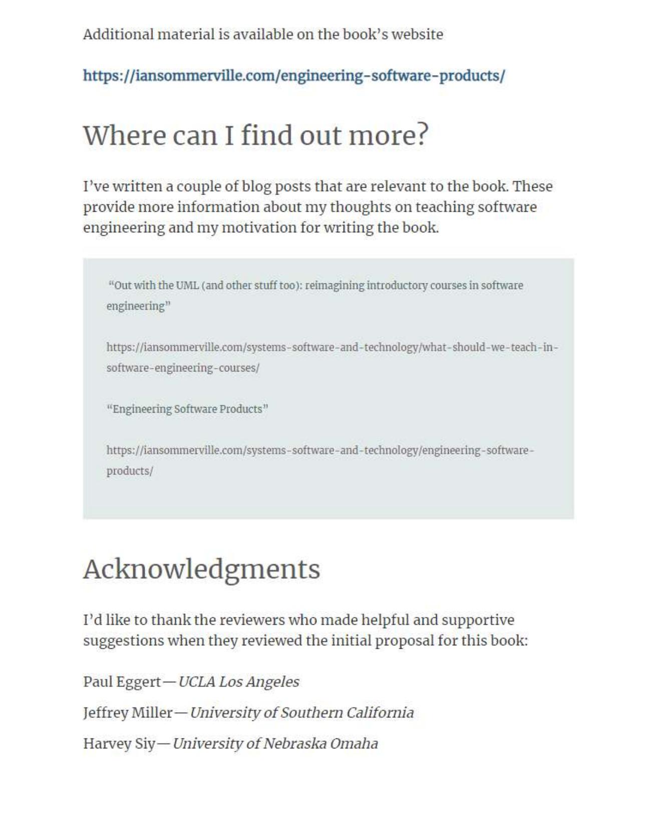 Preview page 9 of eBook [PDF] Engineering Software Products An Introduction to Modern Software Engineering 1st Edition By Ian Sommerville