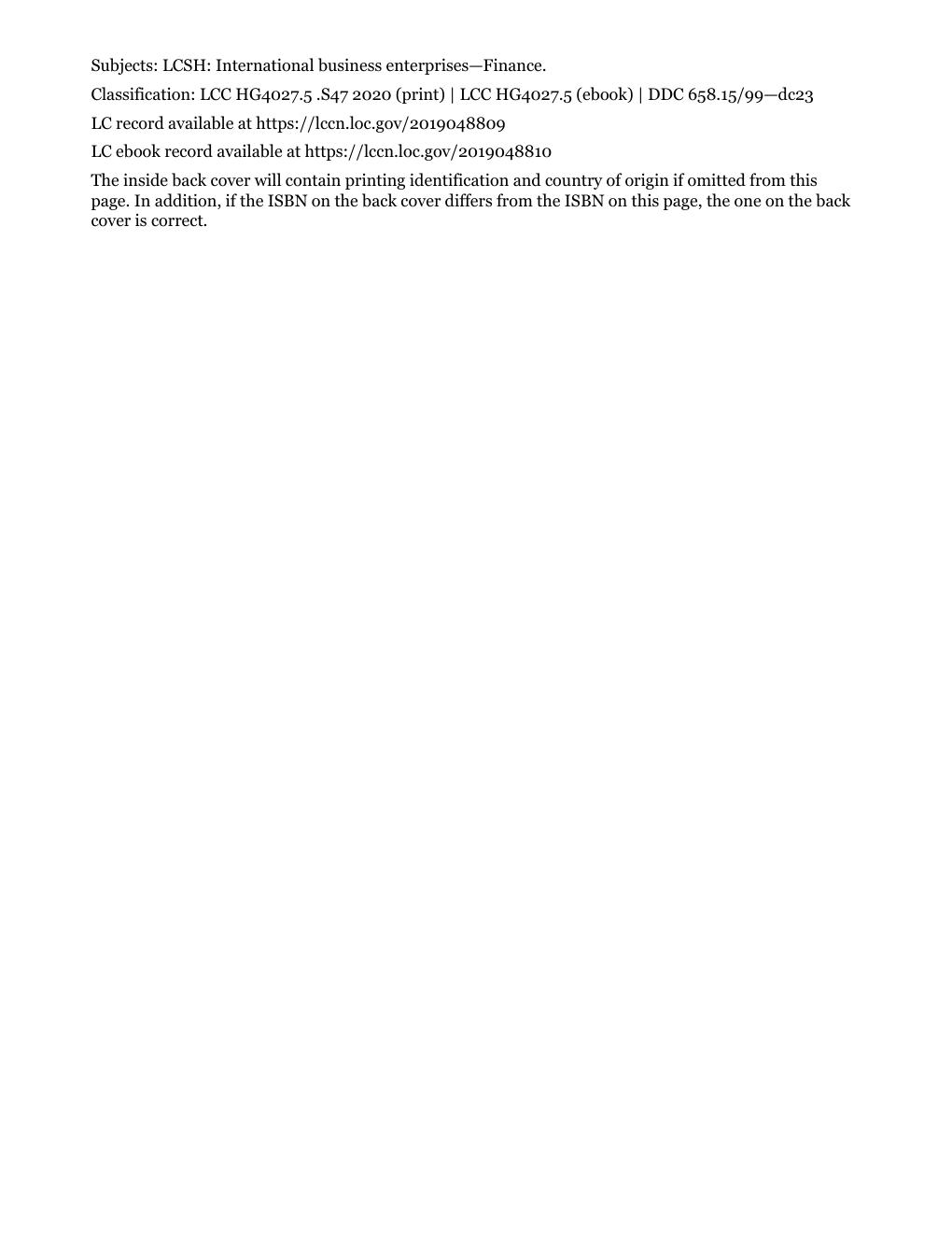 Preview page 4 of MULTINATIONAL FINANCIAL MANAGEMENT 11th Edition By ALAN C. SHAPIRO