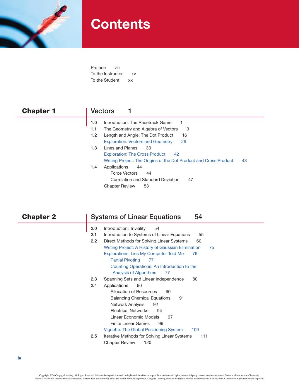 Preview page 7 of eBook PDF Linear Algebra A Modern Introduction 5th Edition By David Poole