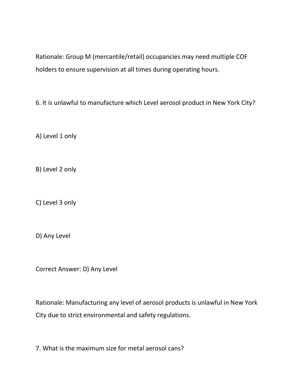 Preview page 5 of A-49 fdny test exam  questions with 100% correct answers  updated & verified.....