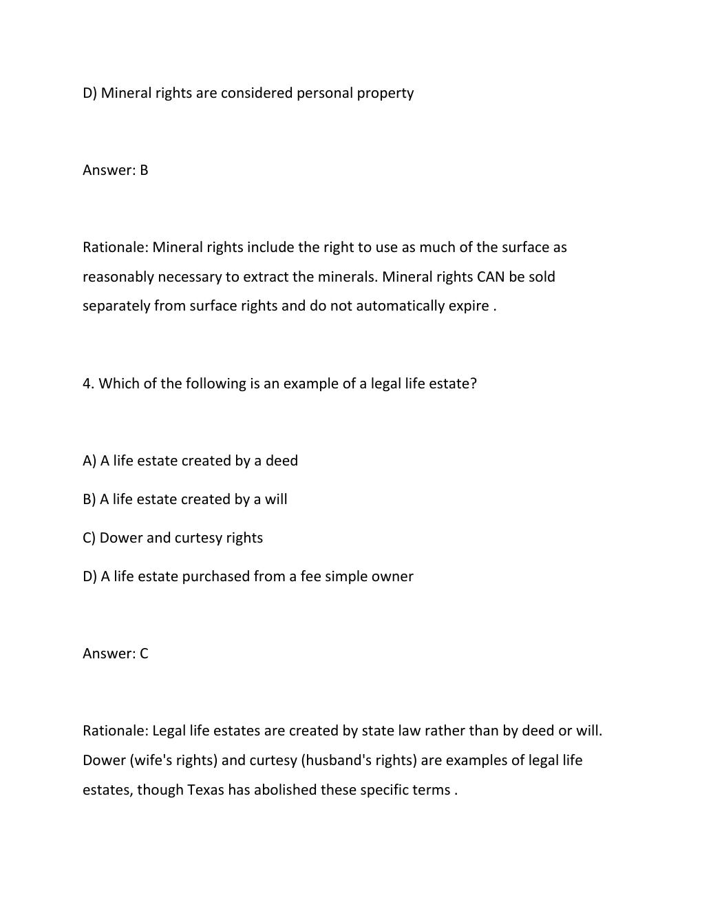 Preview page 3 of Aceable Agent Texas Real Estate Principles I 2026 COMPLETE EXAM TEST