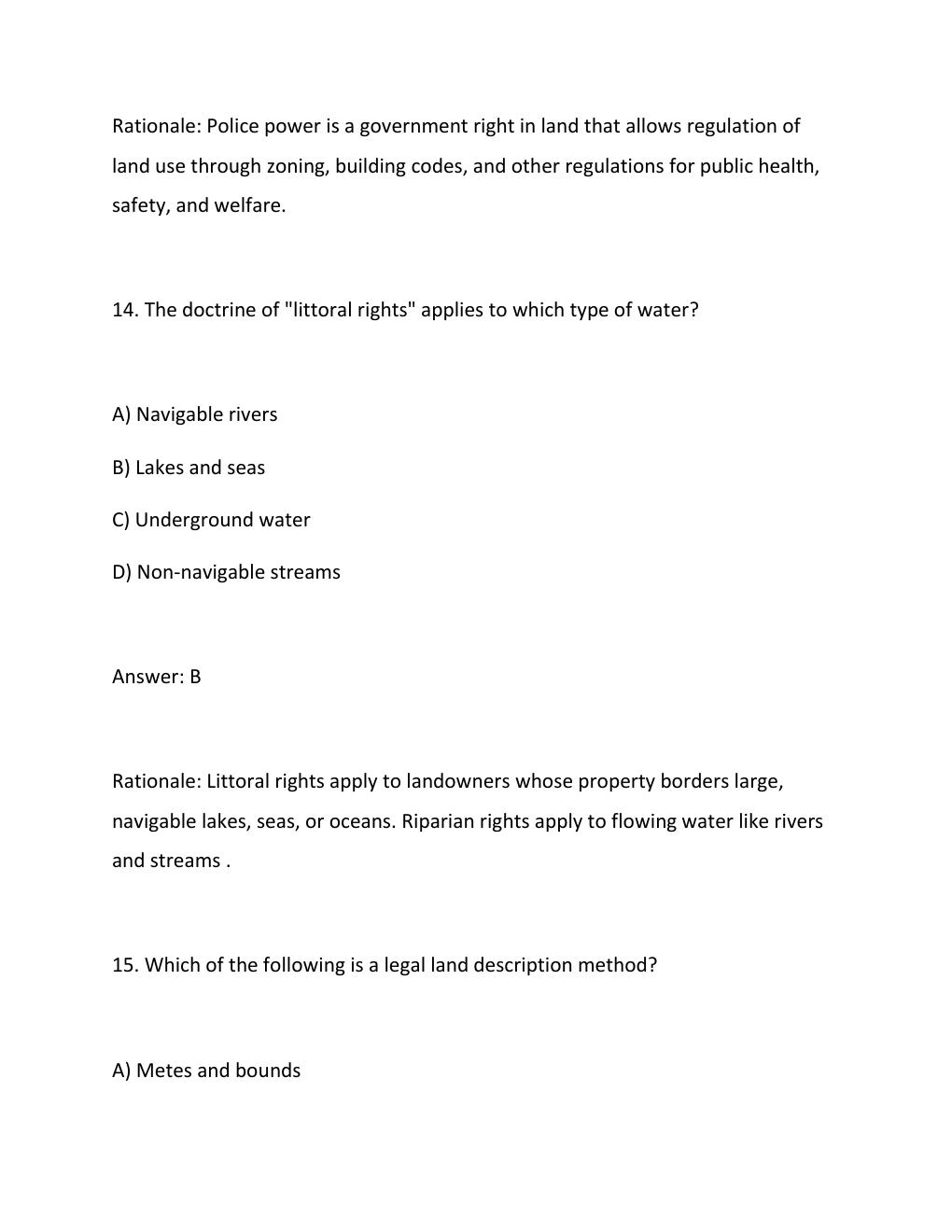 Preview page 10 of Aceable Agent Texas Real Estate Principles I 2026 COMPLETE EXAM TEST